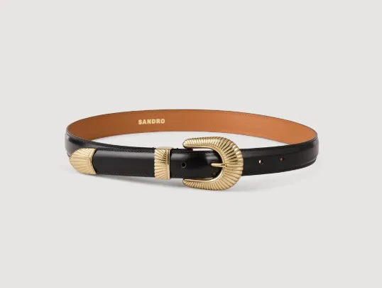Thin Leather Belt